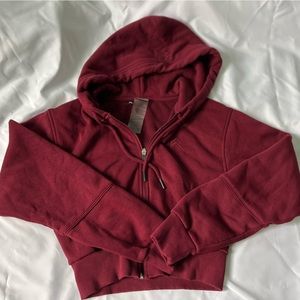 Oner Active Classic Lounge Crop Zip Hoodie